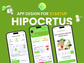 💊 Hipocrtus - Pharmacy & Medicine Finder App Design 🏥 