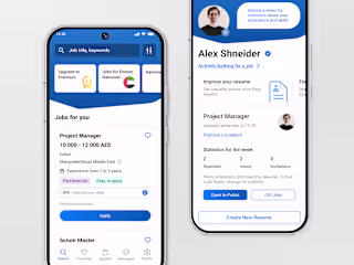 Bayt.com Job Search App Redesign