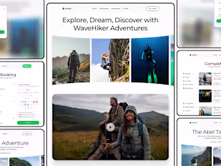 Travel Agency Web Design + Prototype