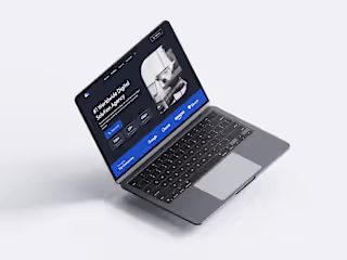 Digital Agency Landing Page Design