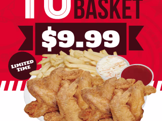 JJ Fish and Chicken Advertisement
