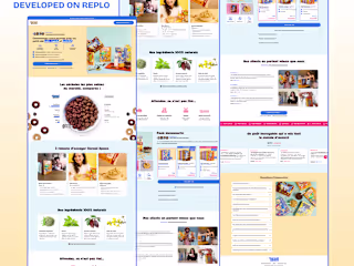 Landing Page developed for Cereals Space