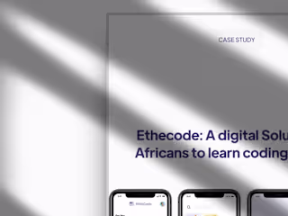 Ethecode EduTech Platform Design