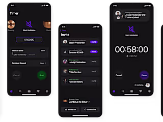 Timer Feature for Meditation App with Crypto Rewards