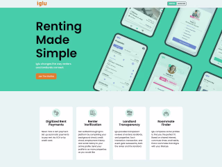 Landing Page For Rental Property App