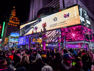 Time Square Interactive Billboard
