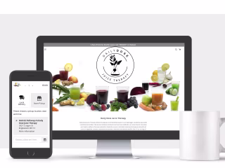 Creative Direction for Daily Dose Juice Therapy