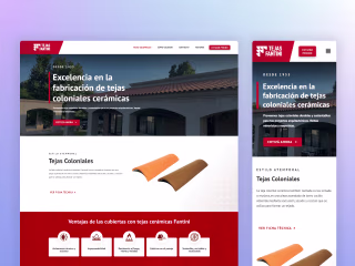 Fantini Roof Tiles - Visual ID and Web Design