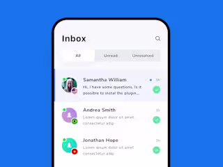 Crisp - Clean Design for Customer Messaging App