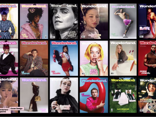 Magazine Cover & Layout Design / Wonderland / Amazing Magazine