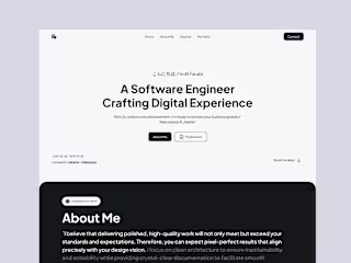 Portfolio Website : Web Design