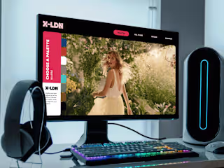 Colour Grader website redesign