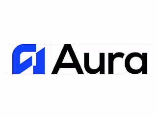 Aura Real Estate Logo Design