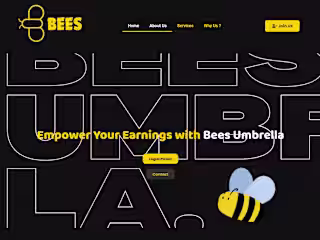 Bees Umbrella