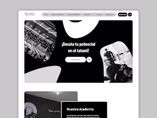 Balance Academy Website 