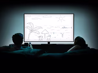 Graphic movie 'Abroad'