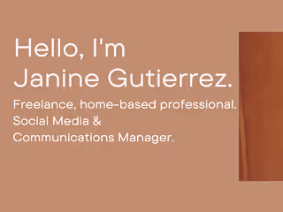 Janine Gutierrez - Portfolio