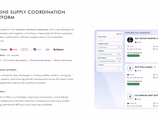 AI-Driven Maritime Vendor Platform