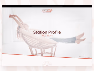 Sunshine 106.8 — Website Design & Framer Development & Animation