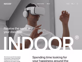 Indoor | Web Design