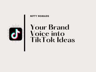 Writing ideas for TikTok accounts