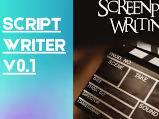 SCRIPT WRITER v0.1 2021 DEVELOPED BY MR