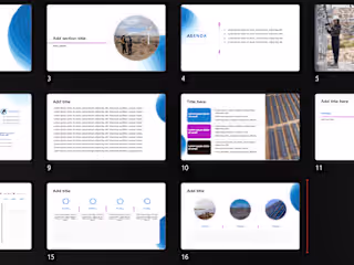 PowerPoint Template for Energy Sector