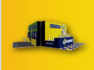 LA Rams - AA Plaza, Game Day Activation