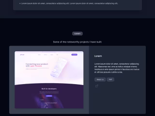 Sample Portfolio Website