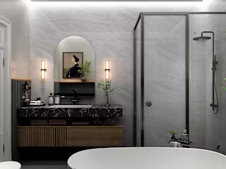 Me time - bathroom design. 