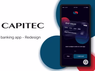Capitec mobile app redesign
