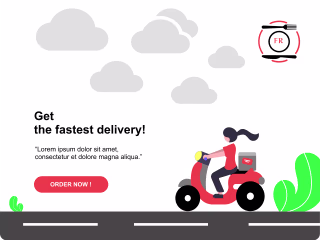 Food delivery App- User Interface
