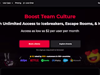 Luna Park – Virtual Team Building Platform