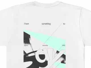 T-Shirt Collab with @typosters @abcdinamo @everpresshq 