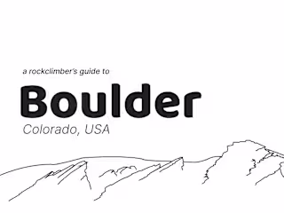 Landing page - climbing in Boulder, Colorado