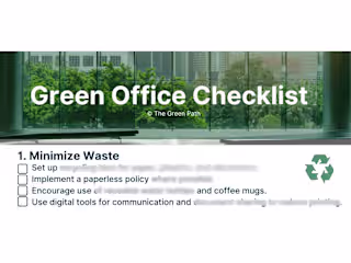 Green Office Checklist