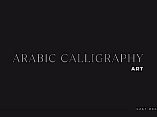 Arabic Calligraphy - Art on Behance