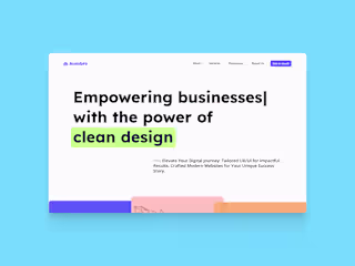 Aumbre Website Redesign