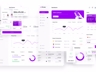 Web App SaaS Dashboard Design