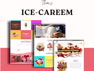 Responsive WordPress Website Design For Ice-cream Polar