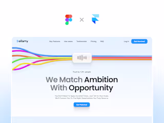  Bellamy.ai · Landing page des & dev in Framer