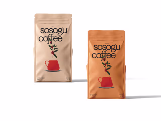 Sosoguソソグ Coffee™ Logo & Visual Design