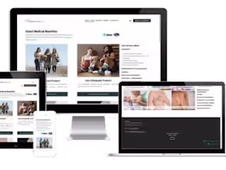 e-commerce website for a rehabilitation therapist