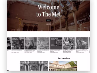 MET museum redesign challenge