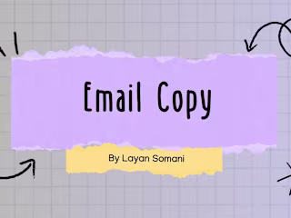 Email Copy
