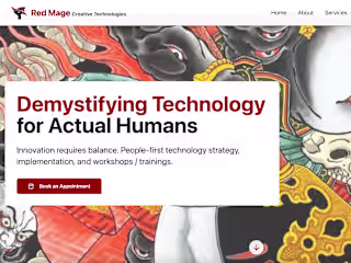 Red Mage - Business Website Development with Lovable