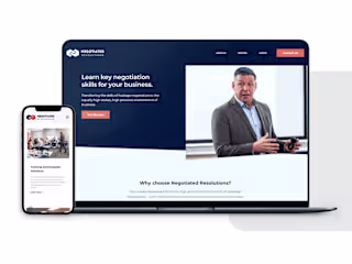 Responsive Web Design for a Business Consulting company