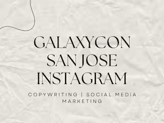 GalaxyCon San Jose Instagram