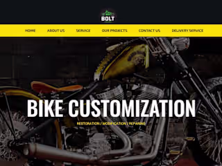 Motor Works Wordpress Website