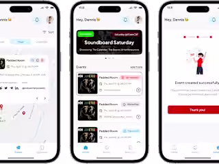 Chilbration-App Design in Flutterflow |  Design and Development